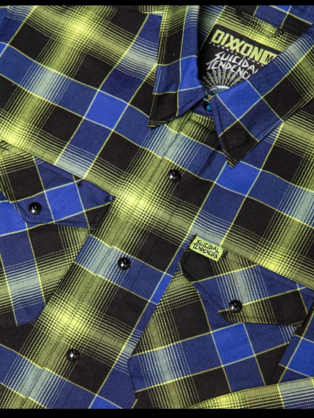 Dixxon Suicidal Tendencies Flannel Men's Size 2X - Picture 3 of 4